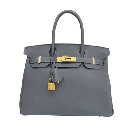 新板岩灰 TOGO牛皮 Birkin 30 柏金包 手提包 W刻 金釦【HERMES 愛馬仕】