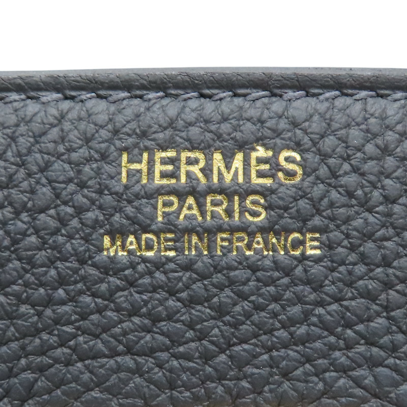 新板岩灰 TOGO牛皮 Birkin 30 柏金包 手提包 W刻 金釦【HERMES 愛馬仕】-3