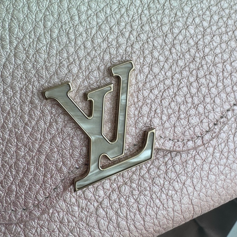 LV M83686粉色煥彩皮革三折釦式中夾🎀-5