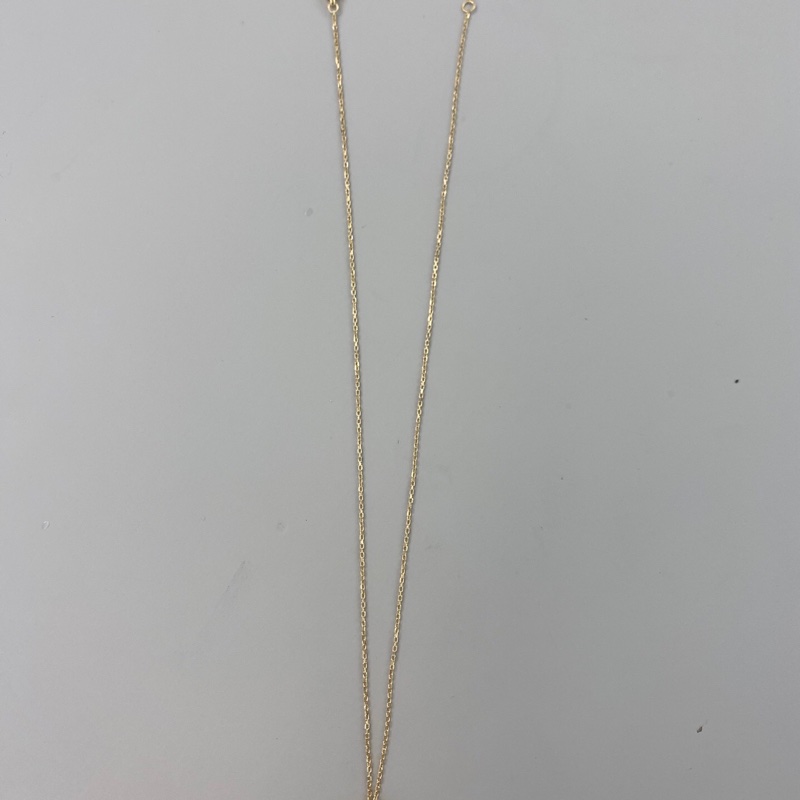 卡地亞Cartier Amulette De Cartier系列 小號白貝母護身符 白貝母鑲嵌一顆鑽石項鍊 查碼-2