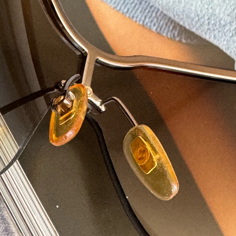 Gucci 咖漸層側滿版logo墨鏡🕶️-8