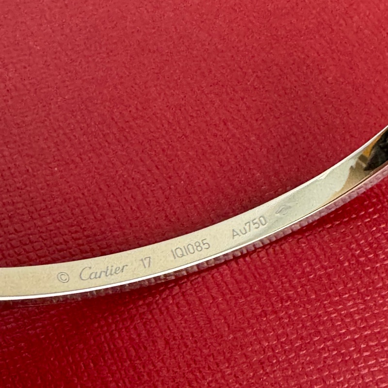 Cartier 細版LOVE系列手環✨-3