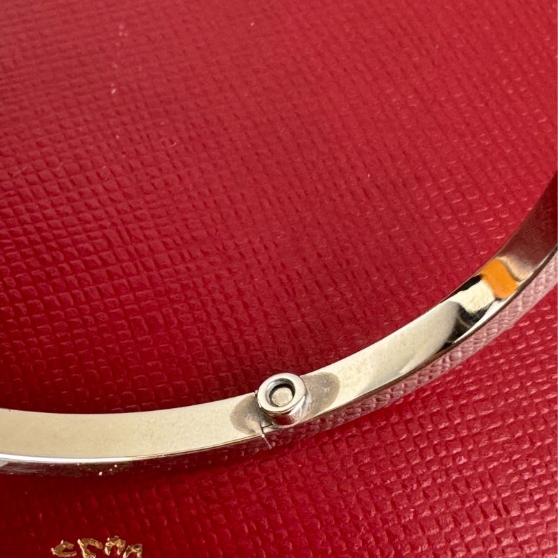 Cartier 細版LOVE系列手環✨-4