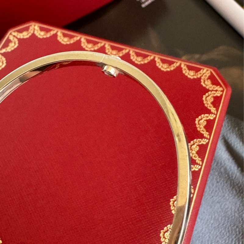 Cartier 細版LOVE系列手環✨-14