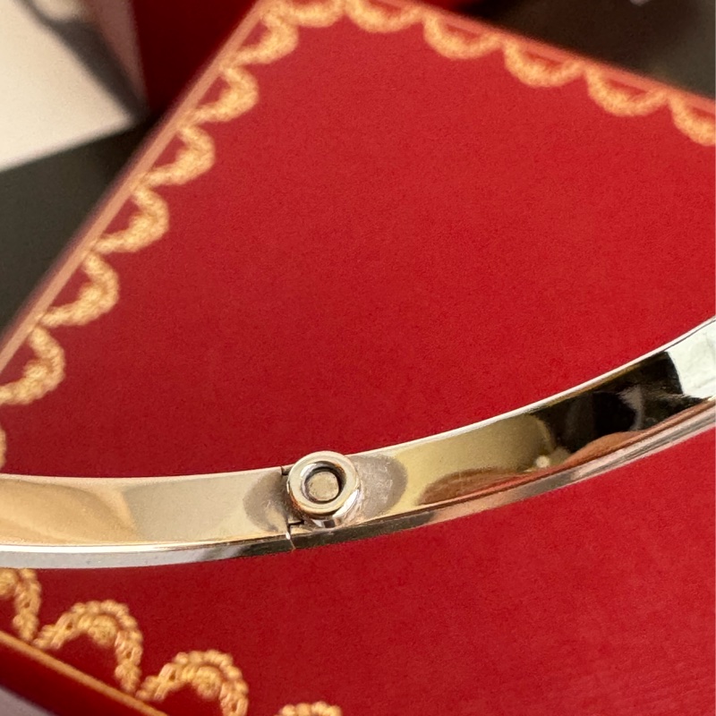 Cartier 細版LOVE系列手環✨-17