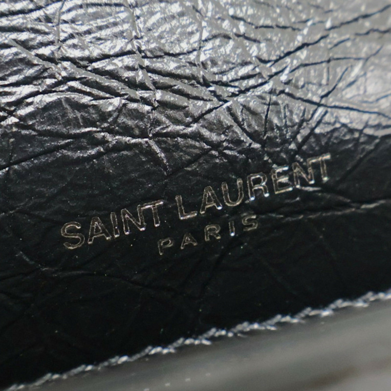 黑色 牛皮 大型 NIKI 肩背包 【SAINT LAURENT YSL 聖羅蘭】 633157-8
