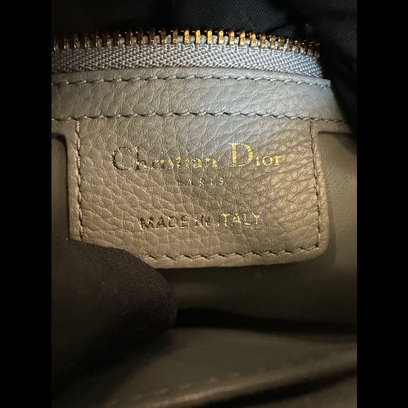 Dior small Caro 灰金-6