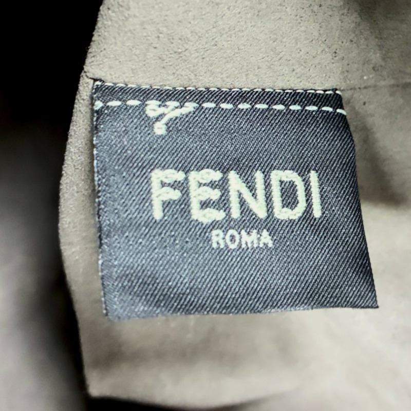 棕色 牛皮 Mon Tresor 兩用包【FENDI 芬迪】 8BS010 A59-3