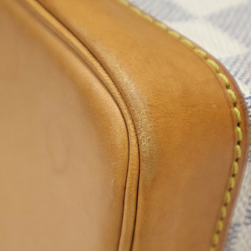 白色 棋盤格 帆布Noe BB 肩背包【LOUIS VUITTON LV 路易威登】 N41220-18
