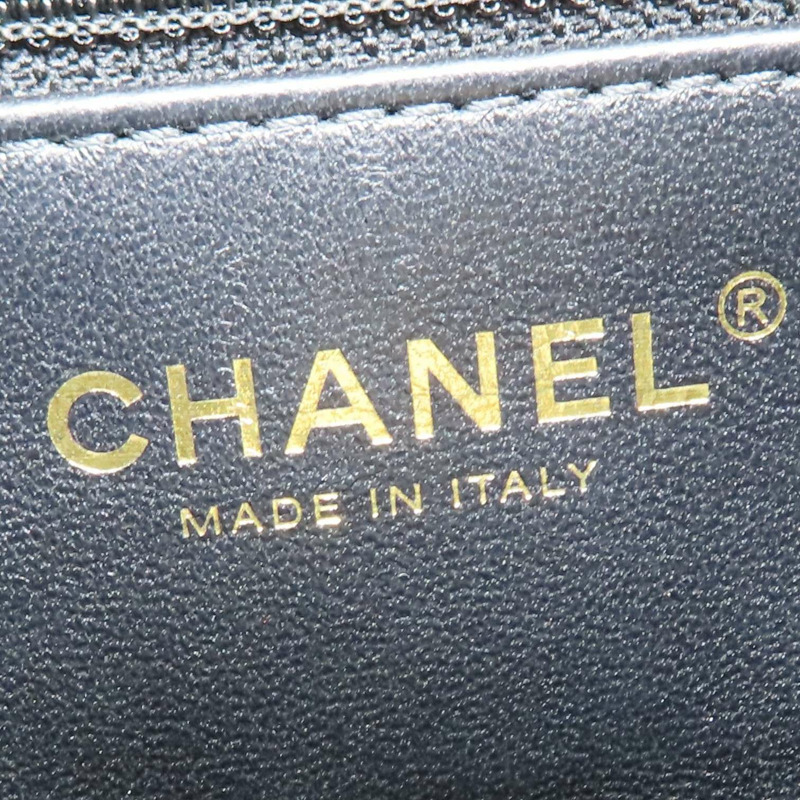 黑色牛皮 愛心金球 鏈帶 肩背包【CHANEL 香奈兒】 AS3828-5