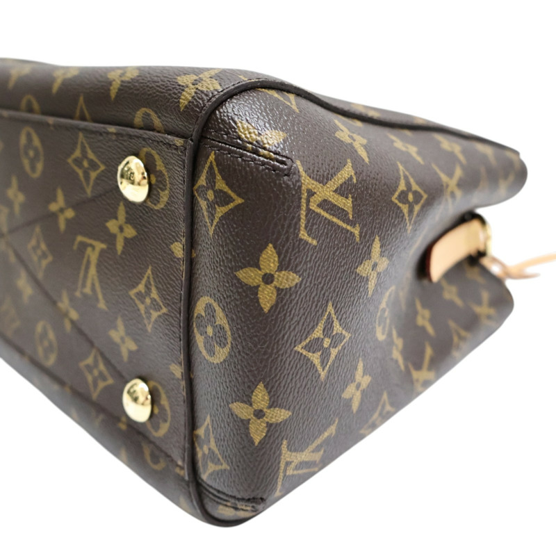 棕色 原花帆布 Montaigne MM 兩用包【LOUIS VUITTON LV 路易威登】 M41056-10
