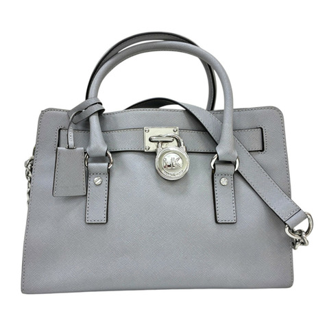 灰色 牛皮 Hamilton 兩用包【MICHAEL KORS 麥可寇斯】 30S3SHMS3L