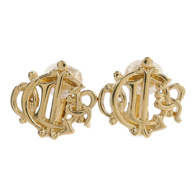 Dior 金屬Clip-On Earrings耳夾-0