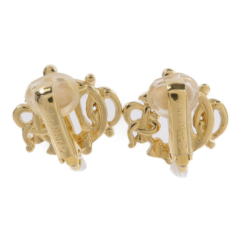 Dior 金屬Clip-On Earrings耳夾-1