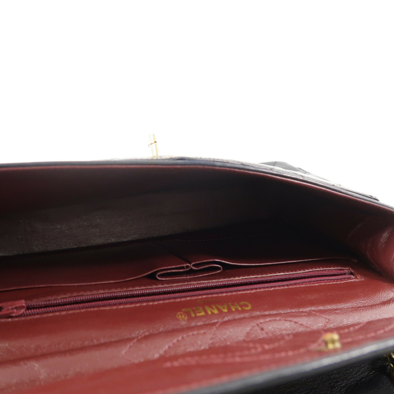 CHANEL 羊皮皮革Paris Limited Edition Vintage Flap Bag鏈帶肩背袋-4