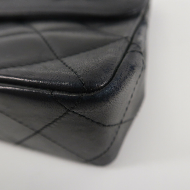 CHANEL 羊皮皮革Paris Limited Edition Vintage Flap Bag鏈帶肩背袋-10
