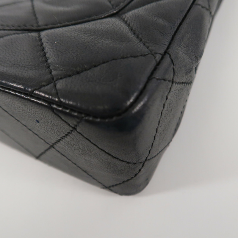 CHANEL 羊皮皮革Paris Limited Edition Vintage Flap Bag鏈帶肩背袋-12
