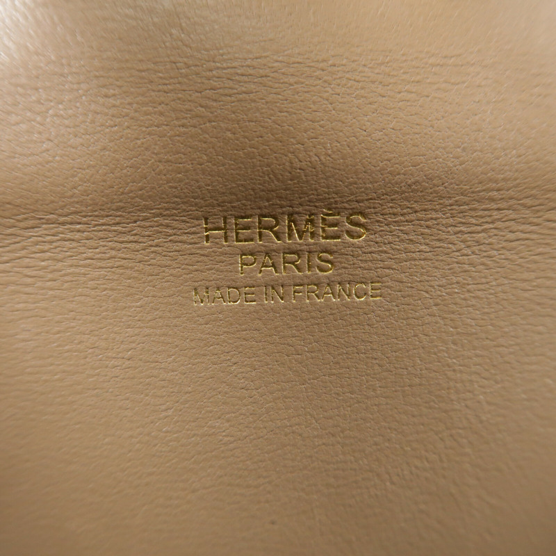 HERMES Evercolor皮革Tool Box 20手挽肩背兩用袋Gris Asphalte-6