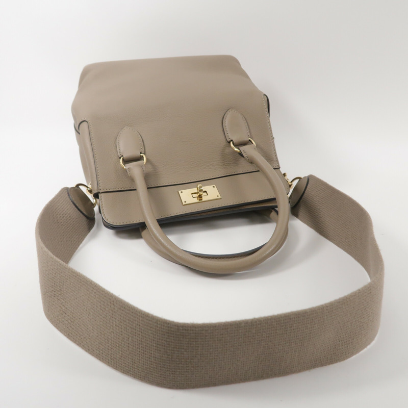 HERMES Evercolor皮革Tool Box 20手挽肩背兩用袋Gris Asphalte-10