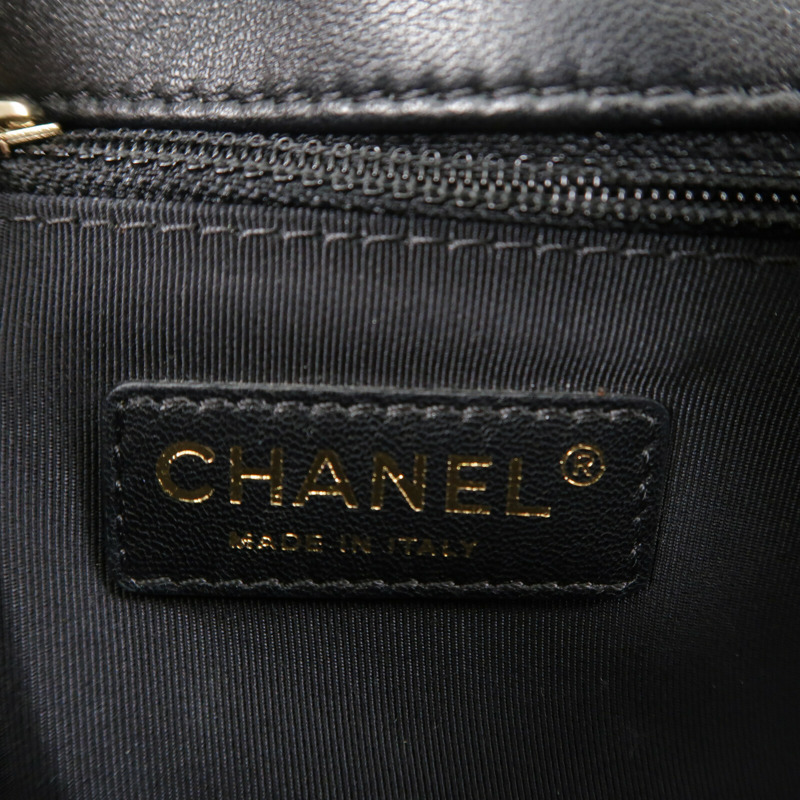 CHANEL 羊皮皮革Colorblock Medium Flap Bag鏈帶肩背袋-5