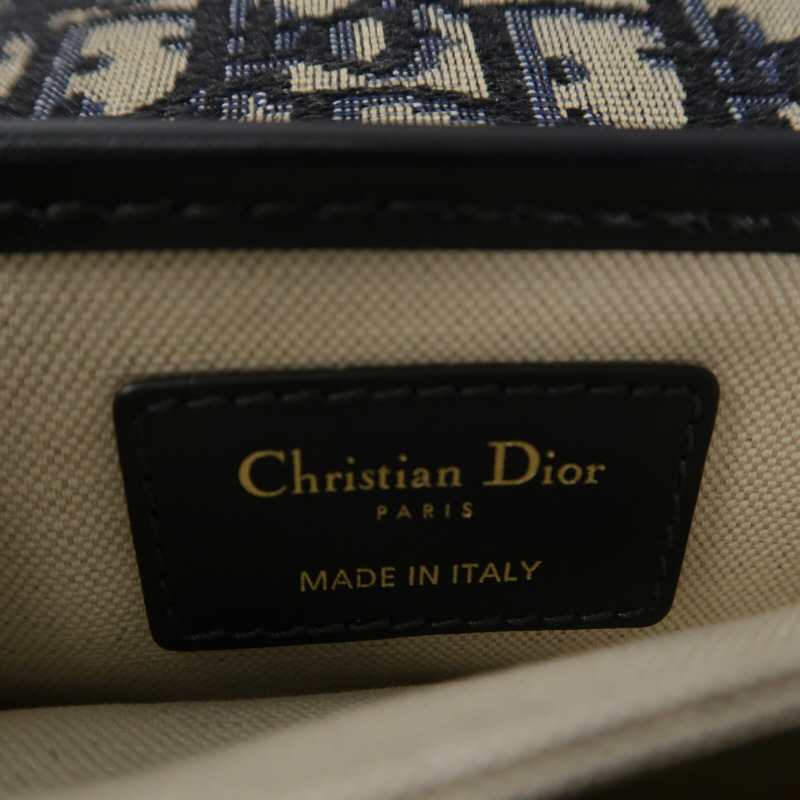 Dior 帆布Oblique Square Dior Addict Flap Bag肩背袋-5