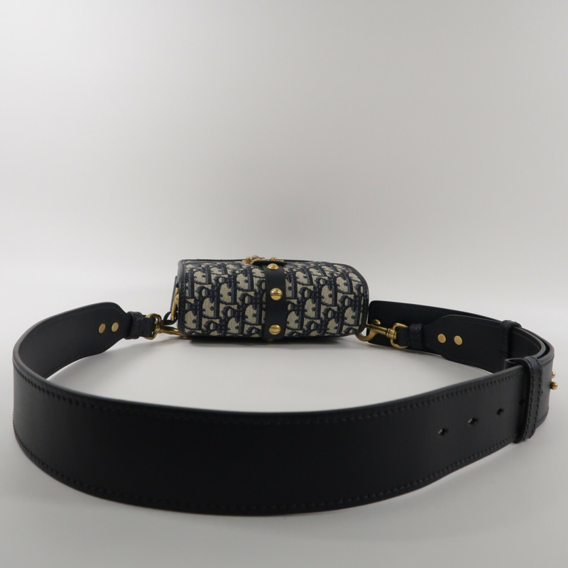 Dior 帆布Oblique Square Dior Addict Flap Bag肩背袋-9