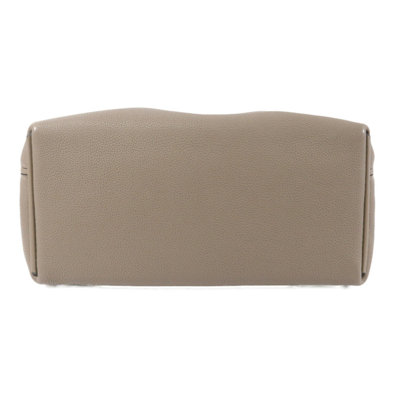 HERMES Togo皮革/Swift皮革24/24 29cm手挽肩背兩用袋Gris Asphalte-3
