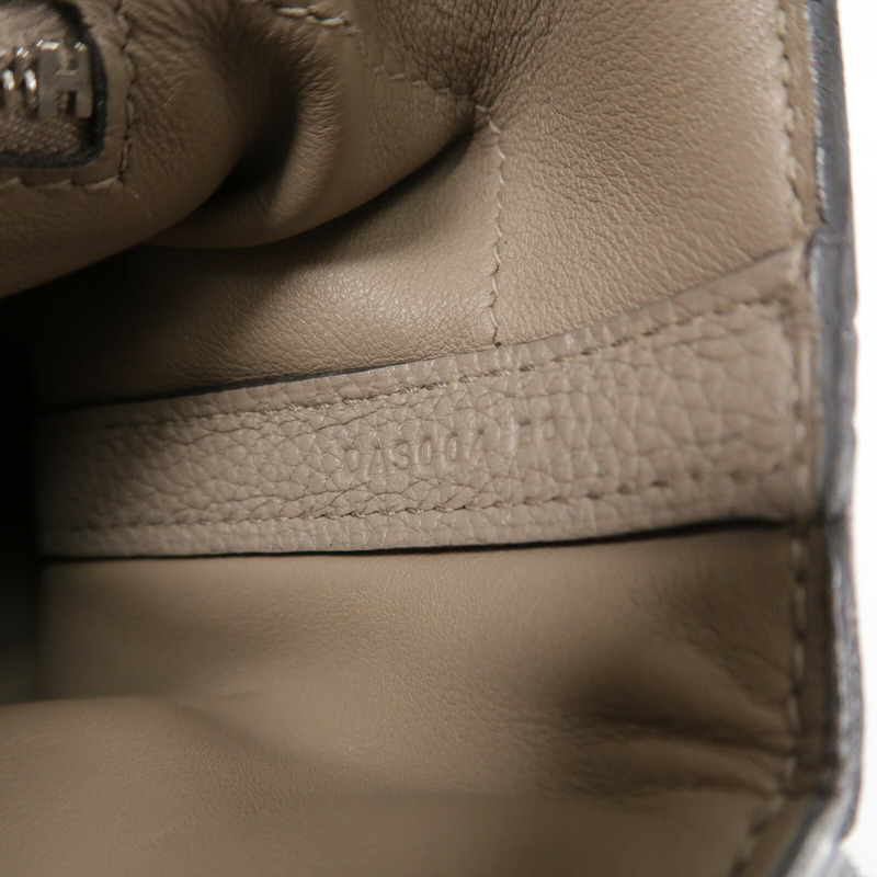 HERMES Togo皮革/Swift皮革24/24 29cm手挽肩背兩用袋Gris Asphalte-7
