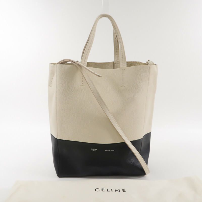 CELINE 牛皮皮革Vertical Cabas Small手挽肩背兩用袋-9