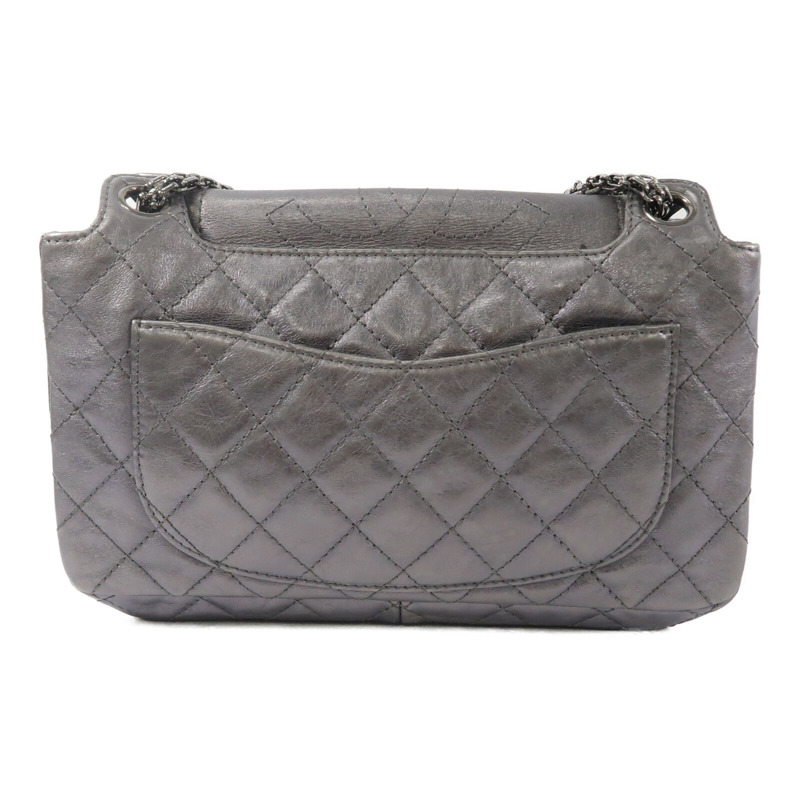 CHANEL 牛皮皮革2.55 Reissue Shoulder Bag鏈帶肩背袋-1