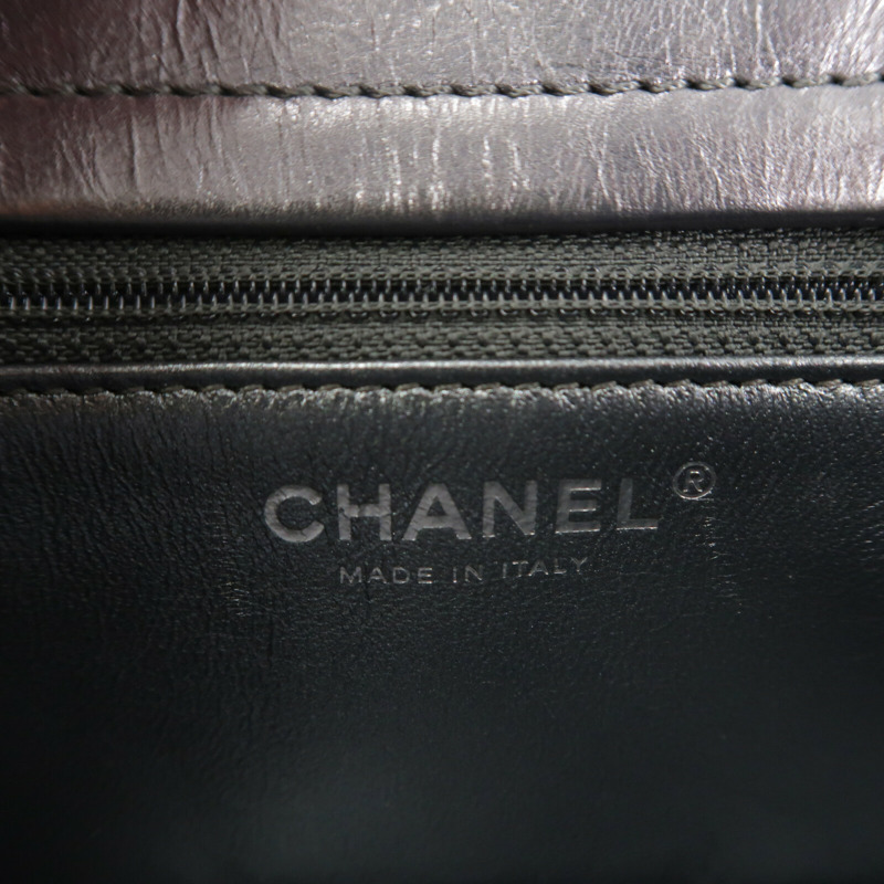 CHANEL 牛皮皮革2.55 Reissue Shoulder Bag鏈帶肩背袋-5