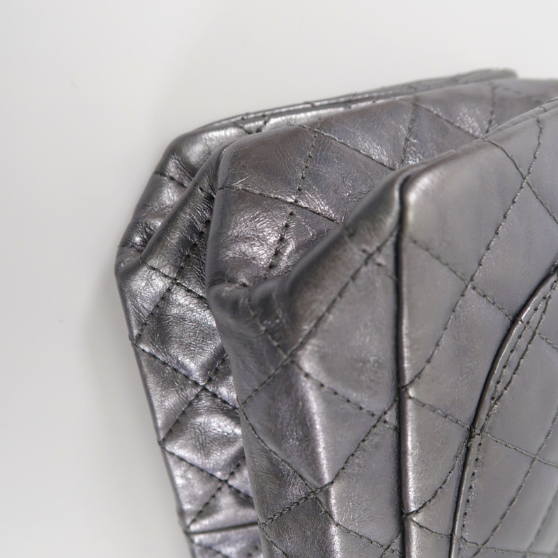 CHANEL 牛皮皮革2.55 Reissue Shoulder Bag鏈帶肩背袋-13