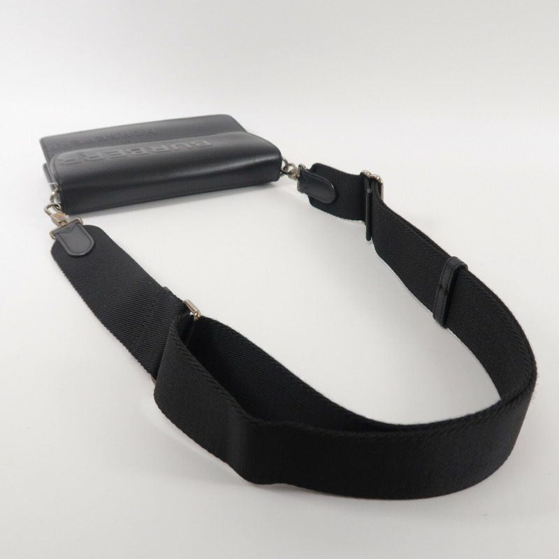 BURBERRY 牛皮皮革Horseferry Shoulder Bag肩背袋-8