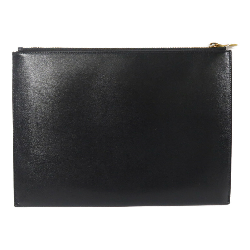 SAINT LAURENT 牛皮皮革Monogram Pouch手拿包-1