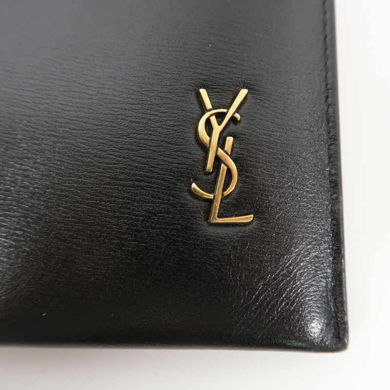 SAINT LAURENT 牛皮皮革Monogram Pouch手拿包-5