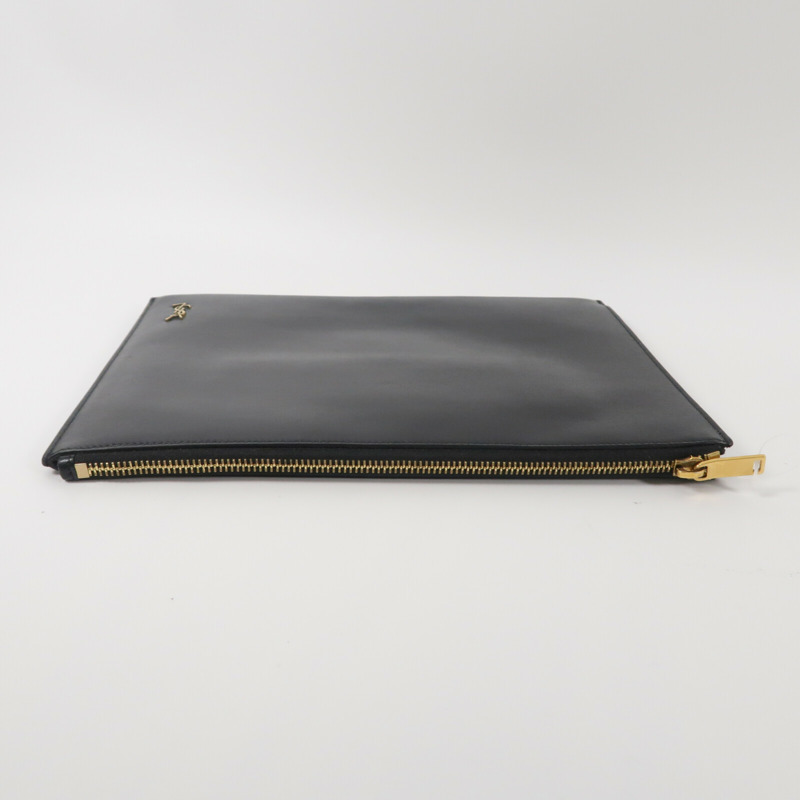 SAINT LAURENT 牛皮皮革Monogram Pouch手拿包-8
