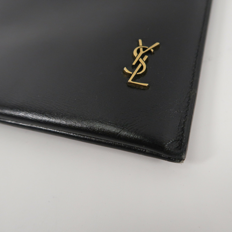 SAINT LAURENT 牛皮皮革Monogram Pouch手拿包-11