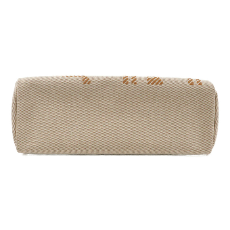 HERMES 帆布Herbag PM (Brides de Gala)手挽肩背兩用袋Gold-3