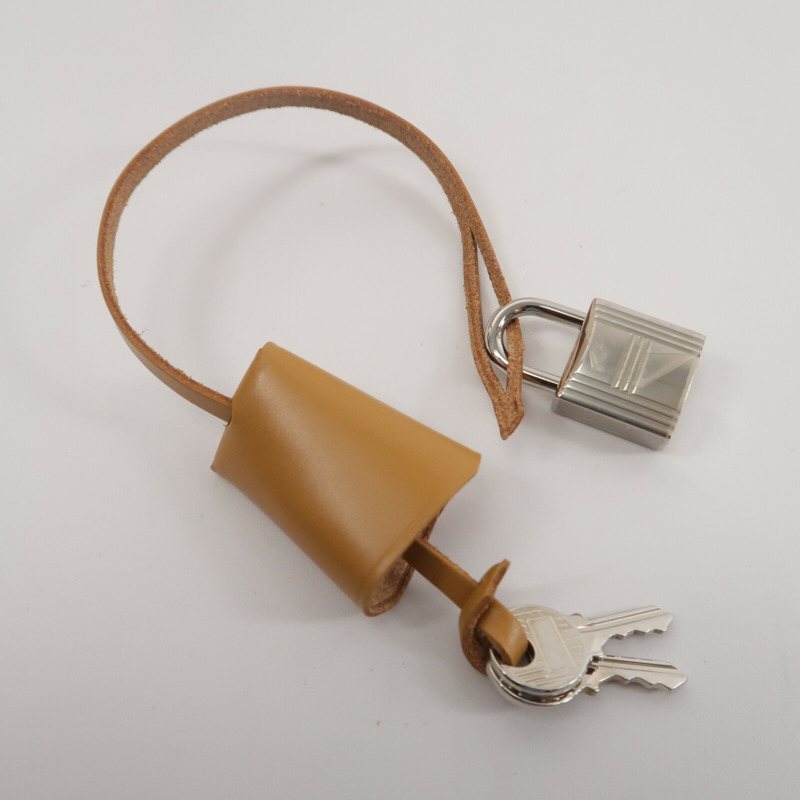 HERMES 帆布Herbag PM (Brides de Gala)手挽肩背兩用袋Gold-6