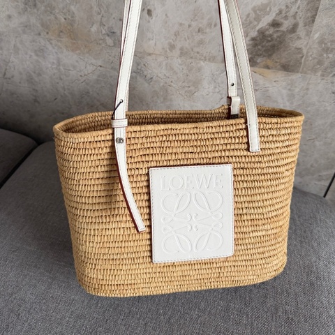 Loewe 羅意威 藤編菜籃子托特單肩包