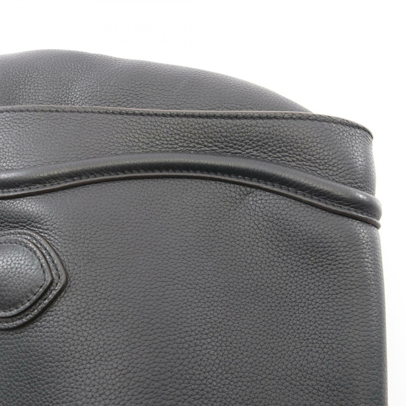 CELINE Luggage Mini Shopper Tote 手提包 165213 黑色皮革 二手 女士-7