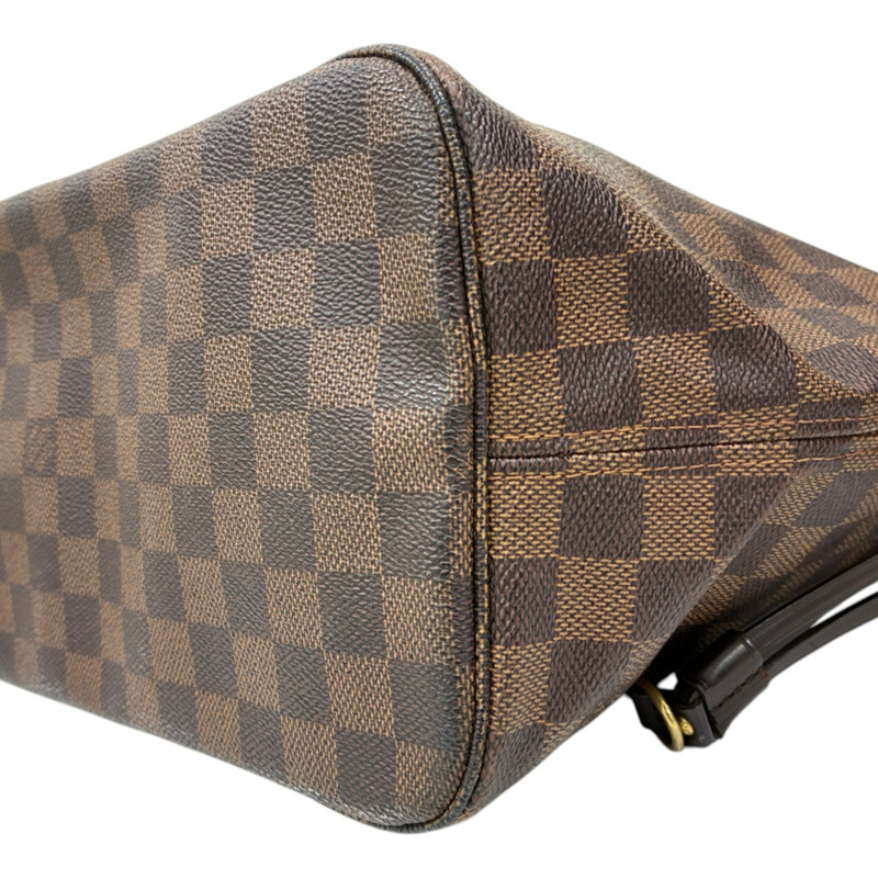 棕色 棋盤格 帆布 Neverfull MM 肩背包【LOUIS VUITTON LV 路易威登】 N41358-8