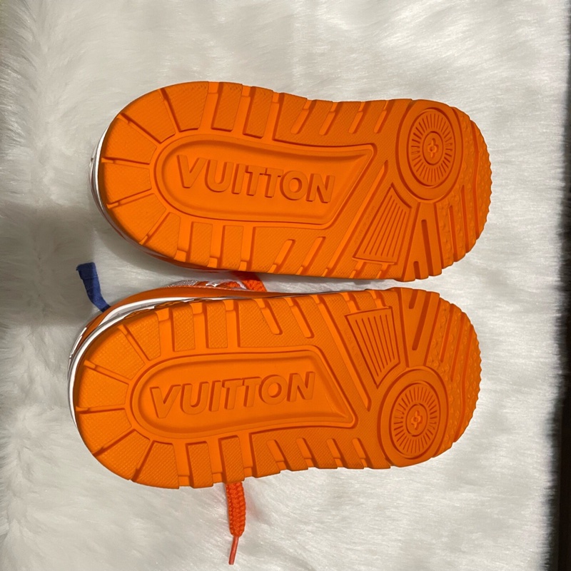 僅试穿 Louis Vuitton 路易威登 胖丁靴 橙色42碼-10