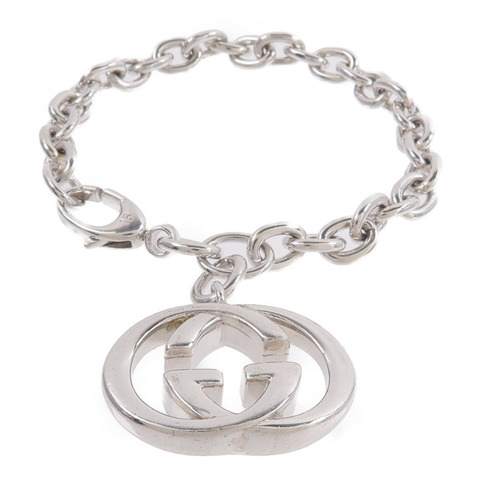 GUCCI 925純銀Interlocking G Bracelet手鏈