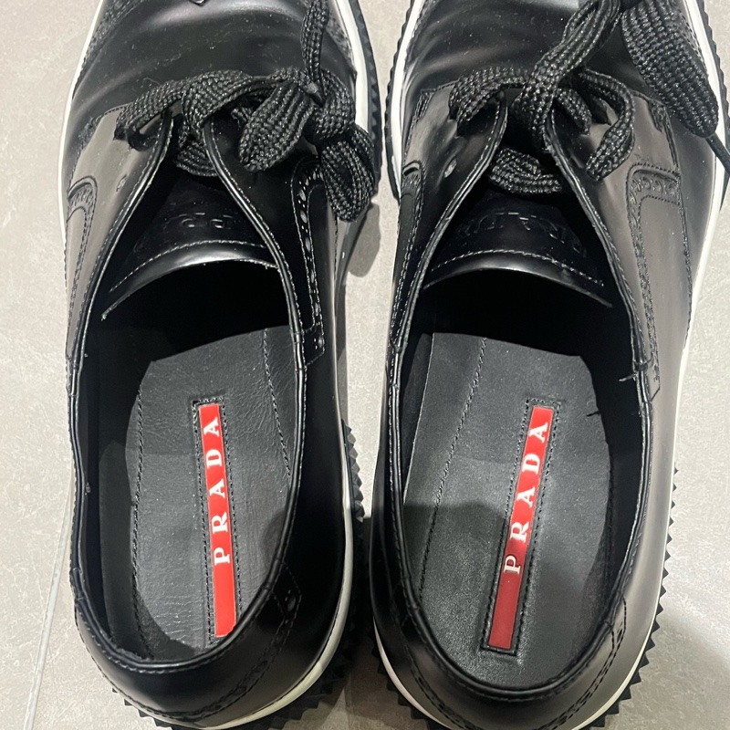 prada 普拉達板鞋 皮鞋 8.5碼 42.5碼-6