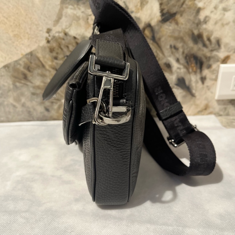 Dior黑粒面小牛皮 Saddle 三件式子母包 黑色 Dior Gravity皮革和黑色粒面小牛皮-3