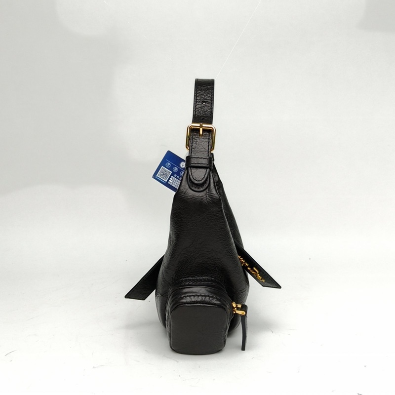 DIOR GrandTourMultipocket手袋mini黑色牛皮金扣肩背包-1