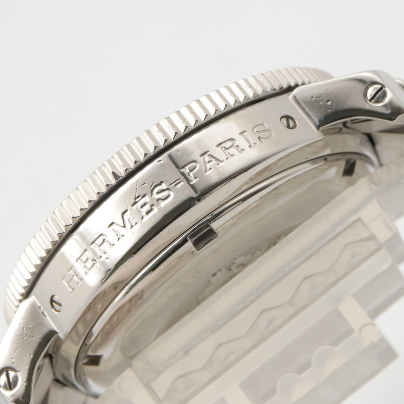 愛馬仕 Clipper Diver Chrono 腕錶，不鏽鋼材質，男士款，黑色，CL2.910-10