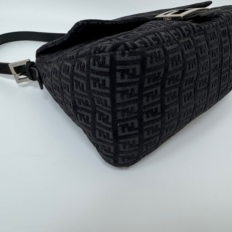 【赫蒂國際精品】 Fendi 經典黑色手提法棍包 肩背 手提 vintage 二手 中古-16