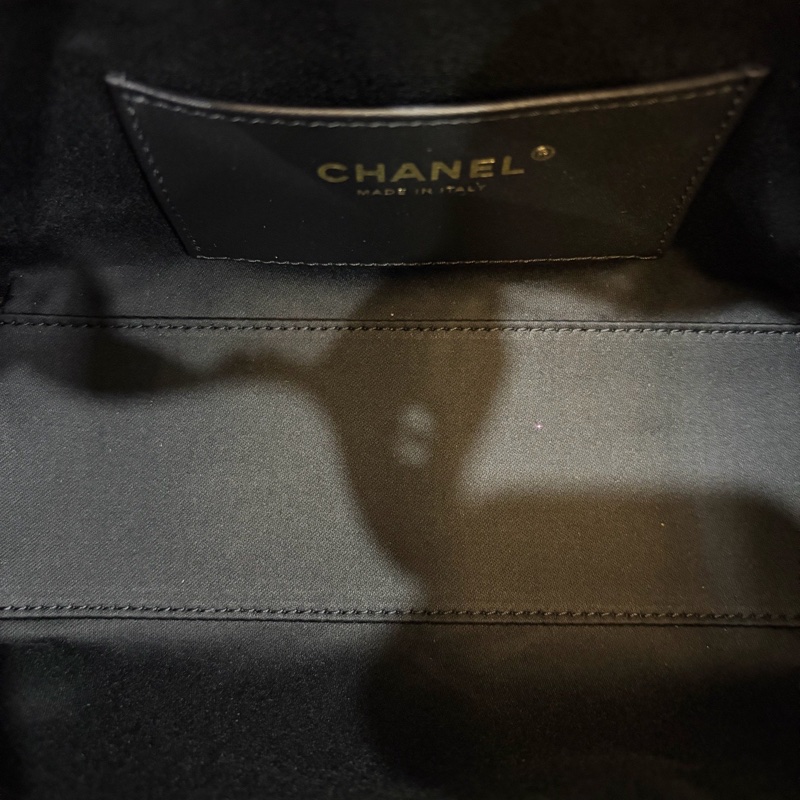 全✨ Chanel/香奈兒 25bagmini 單肩包 黑色 金扣💛正品-5
